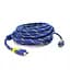 Кабель мультимедійний HDMI to HDMI 1.5m v1.4, OD-8.0mm Blue/Gold Merlion (YT-HDMI(M)/(M)NY/BL-1.5m) - мініатюра 1