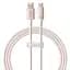 Кабель Baseus Habitat Series Fast Charging Cable USB to Type-C 100W 1m P10360203421-00 Pink - мініатюра 1