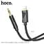Аудіоадаптер Hoco UPA30 Friend digital audio conversion cable iP 1 м чорний - мініатюра 3