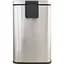 Ведро для мусора MBM My Home с крышкой и педалью 5 л серый (BIN-15 5L SS) - миниатюра 3
