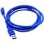 Кабель Ritar Usb 3.0 AM to Micro-B blue 0.8 m - мініатюра 1