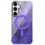Чехол TPU Shiny Mountain (MagFit) для Samsung Galaxy S25 FE Purple - миниатюра 1