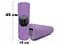 Ролик массажный Foam Roller 45 см Фиолетовый EasyFit fit0024976 - миниатюра 1