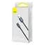 Кабель Baseus Crystal Shine Series Fast Charging Data Cable USB to Type-C 100W 1.2 м Чорний - мініатюра 2