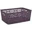 Корзина Violet House 0504 №4 Ажур Plum, 14 л, фиолетовая (0504 №4 Ажур PL б/кр. 14 л) - миниатюра 1