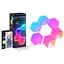 Модульный настінний світильник LED RGB 5V соты SAL-011B 6pcs Bluetooth USB with app White - мініатюра 1