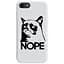 Чехол-накладка Toto Pure TPU 2 mm Print Case Apple iPhone 7/8/SE 2020 #4 Cat Nope White - миниатюра 1