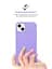 Силиконовый чехол для Apple iPhone 14 Plus, ICON2 Case, фиолетовый, противоударный, панель, защита всего корпуса, матовая поверхность Soft Touch, выступает над дисплеем, совместим с защитными стеклами и пленками, с микрофиброй, ArmorStandart (ARM63606) - мініатюра 8