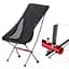 Крісло складане NaturehikeYL06 Alu Folding Moon Chair NH18Y060-Z, чорний - мініатюра 3