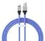 Кабель Baseus CoolPlay Series Fast Charging Cable USB to Type-C 100W 1m CAKW000603 Blue - миниатюра 4