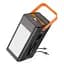 Power Bank Hoco DB49 100000 mAh 4USB/Type-C/Lightning, LED Light 22.5W чорний - мініатюра 1