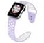 Спортивний ремінець з перфорацією Primo для Apple Watch 38 мм, 40 мм, 41 мм Purple White - мініатюра 2