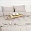 Комплект постельного белья MirSon Natural Linen Jasmine лен полуторный евро бежево-серый (2200008269043) - миниатюра 5