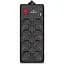Сетевой удлинитель REAL-EL RS-PROTECT 805 1.8m, black (EL122300042) - миниатюра 1