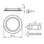 Светильник типа downlight (направленного света) Kanlux TIBERI LED SMD 36W-O (25511) - миниатюра 3