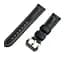 Кожаный ремешок Primolux F001 Steel buckle для часов Samsung Sport Gear (SM-R600) Black - миниатюра 2