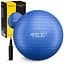 М'яч для фітнесу (фітбол) 4FIZJO 75 см Anti-Burst Blue (P-5907739316363) - мініатюра 1