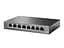 Комутатор TP-LINK TL-SG108PE, 8x100/1000 Mb/s, керування - мініатюра 4