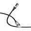 Кабель Borofone BX101 Creator charging data cable for Micro 2.4A/1 м чорний - мініатюра 1