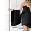 Полотенце вафельное Cosas Greek Waffle Black 115x200 см, черное - миниатюра 7