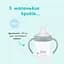 Поїльник з ручкою Nuk Perfect Match Learner Cup 150 мл мавпа (3954236) - мініатюра 5