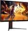 Монітор TFT 23.8" AOC 24G4HA, IPS, 200Гц, 2xHDMI, DP, HAS, Pivot, колонки, чорно-червоний (24G4HA) - мініатюра 9