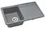 Кухонна мийка гранітна Miraggio Versal gray 758x462x201 00211706, Сірий - мініатюра 2