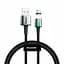 Кабель Baseus Zinc Fabric Magnetic Cable USB to Type-C 3A 1m CATXC-A01 Black - мініатюра 1