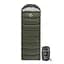 Спальник Naturehike U150 с капюшоном (NH20MSD07) +11°C - левый – зеленый - миниатюра 2