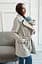 Демисезонный плащ 3 в 1 для беременных и слингоношения Kimberly 50 Lullababe Молочный LB01KM162 - миниатюра 10