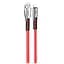 Дата кабель USB 2.0 AM to Lightning 1.0m zinc alloy red ColorWay (CW-CBUL010-RD) - миниатюра 2