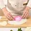 Форма лепки для пельменей, вареников и равиоли в виде сердца, Kitchen Master Розовый 85822 - миниатюра 2