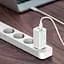 Сетевое зарядное устройство Baseus GaN2 Q.Charger C+C 45W With Mini Cable Type-C toType-C 60W White CCGAN-M02 - миниатюра 3