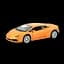 Машинка Uni-fortune Lamborghini Huracan LP610-4, 1:32, в асортименті (554996M) - мініатюра 2