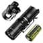 Ліхтар ручний Nitecore MT10C з кріпленням на шолом LMA1 та акумулятором NL18350A (комплект) - мініатюра 1