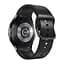 Ремешок для Samsung Galaxy Watch 4 44mm - черный ширина крепления 20мм силикон-кожа Watchbands West (W17-8WB12125121) - миниатюра 2