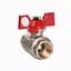 Кран кульовий прямий Solomon 1/2″ ВВ КБ PN40 B1007 - мініатюра 1
