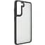 Чохол TPU+PC Lyon Frosted для Samsung Galaxy S22 Black - мініатюра 2