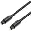 Кабель мультимедийный Optical Toslink 1.0m black Vention (BAEBF) - миниатюра 1
