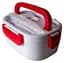Автомобільний ланч-бокс з підігрівом Electronic Lunchbox від прикурювача термос для їжі 1 л Червоний - мініатюра 2