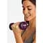 Гантели для фитнеса York Fitness виниловые круглые 2х1кг фиолетовый - миниатюра 4
