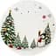 Тарілка обідня Christmas Tree 26 см порцелянова Yiwu SG-32-1 - мініатюра 1