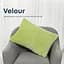 Подушка декоративная ТЕП Velour 50х70 см 412 салатовая (3-00435_10055) - миниатюра 4