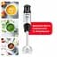 Блендер заглибний Tefal Quickchef 3 в 1 чорно-бронзовий 1000 Вт (HB656G10) - мініатюра 3