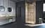 Душова перегородка Radaway Modo New Black II Factory 60 см профиль чорний 389064-54-55 - мініатюра 5
