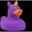 Утка FunnyDucks Единорог фиолетовый ( 2090) - миниатюра 3