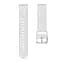Ремінець Twist Samsung Galaxy Watch Active 2 40mm44mm - білий ширина кріплення 20мм силікон Watchbands (W31-7WB91199940) - мініатюра 3
