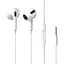 Навушники Baseus Encok 3.5mm lateral in-ear Wired Earphone H17 білі - мініатюра 1