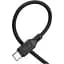 Дата кабель USB-C to USB-C 1.0m Cool silicone X90 black HOCO (6931474788443) - мініатюра 2