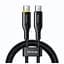 Кабель Mcdodo Nest Series Auto Power Off 100W Type-C to Type-C Data Cable 1.2 м CA-3460 Черный - миниатюра 1